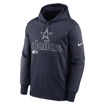 Dallas Cowboys Men s Nike Therma NFL Pullover Hoodie. Nike